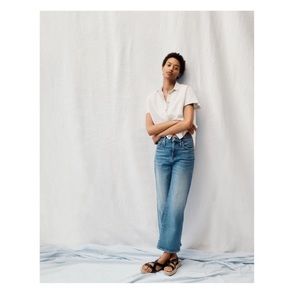 Madewell Wide Leg Crop Jeans